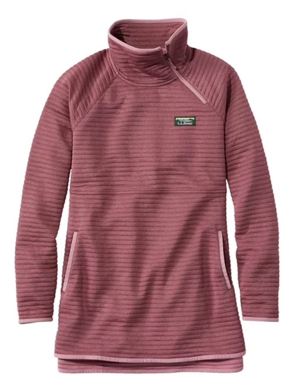 L.L.Bean Airlight Asymmetrical Quarter-Zip